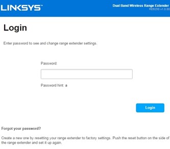 Linksys Login